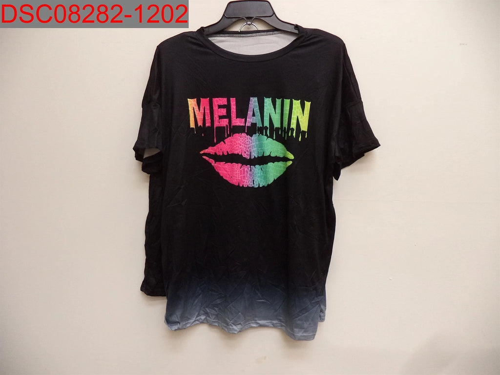 NWT - Women's Black Melanin Pajama Short Set, Size XL, 3505640416