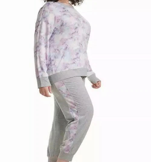 Splendid® ~ 2-Pc. Pajama Set ~ Washed Floral Violet ~ Ladies' Size 2XL (22/24)