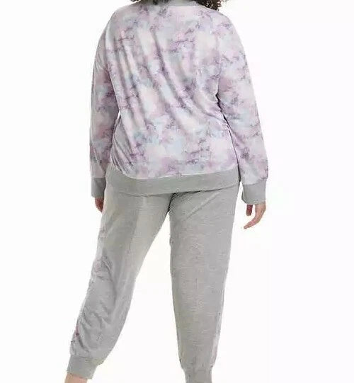 Splendid® ~ 2-Pc. Pajama Set ~ Washed Floral Violet ~ Ladies' Size 2XL (22/24)