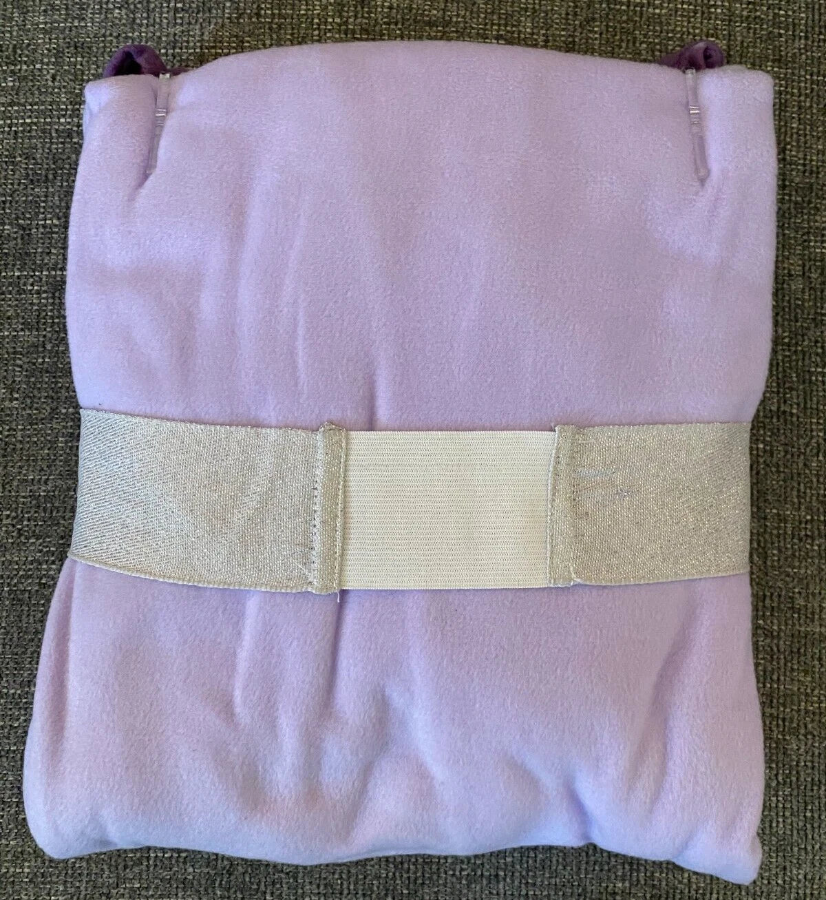 New Covington Women's Lavender Purple 2-Piece Micro Fleece Pajama Set Size Med