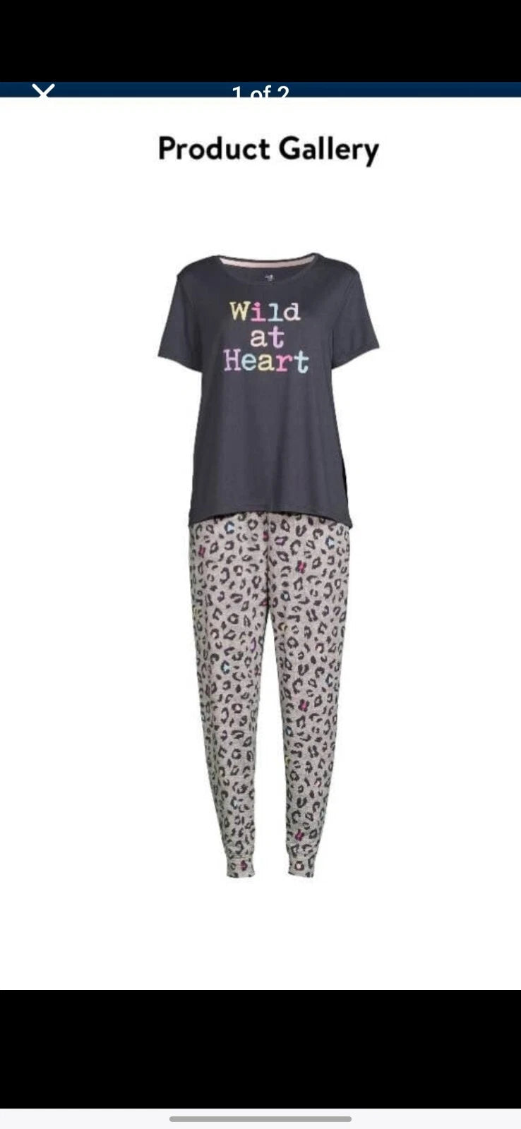 NWT- Woman Plus Size Pajama Set - 3X (22W-24W)