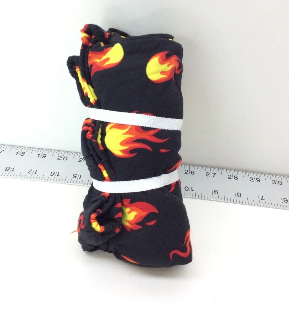 Weekend Edition Girl's 3 Piece Set Short, Tee and Scrunchie Hottie Flame Medium