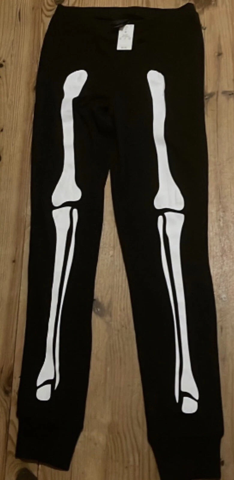 Hyde and Eek 2 Piece Sleep Set Size S Pajamas Halloween skeleton Women New