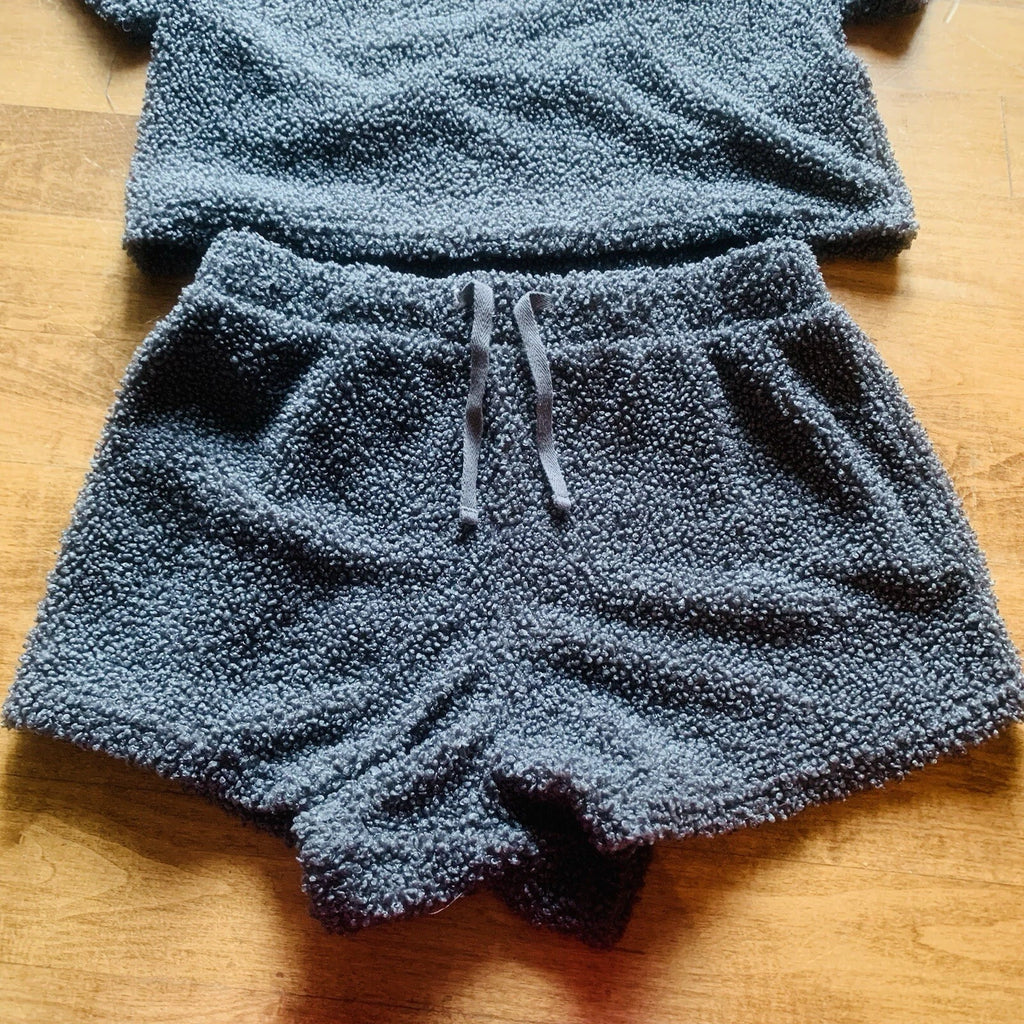 BRAVE SOUL LONDON Gray  SHORT SET Lounge Wear SET SIZE Medium