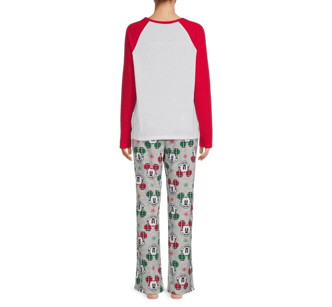 Disney Mickey Mouse & Minnie Mouse Matching Family Pajamas Set ( MoM ) XL