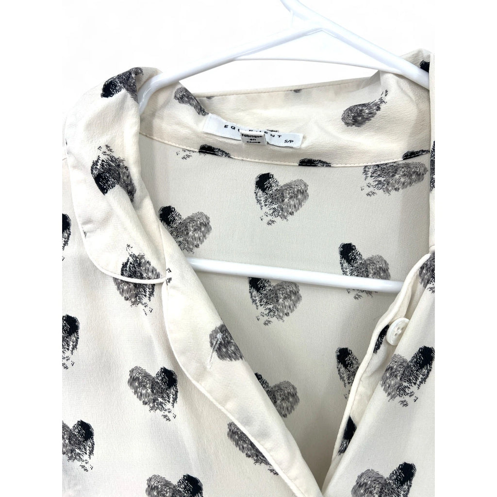 EQUIPMENT FEMME | S | Pj Matchinging Pajama Lounge Set Top Shorts Women's Hearts