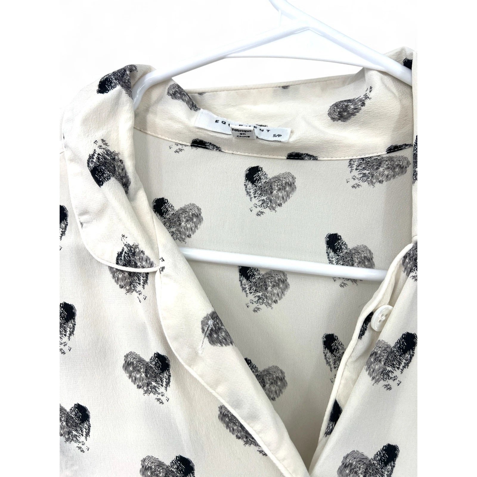 EQUIPMENT FEMME | S | Pj Matchinging Pajama Lounge Set Top Shorts Women's Hearts