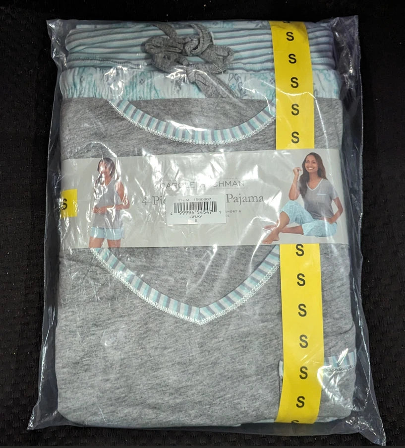 Carole Hochman Women's Capri Pajamas Sets, Small (6-8)