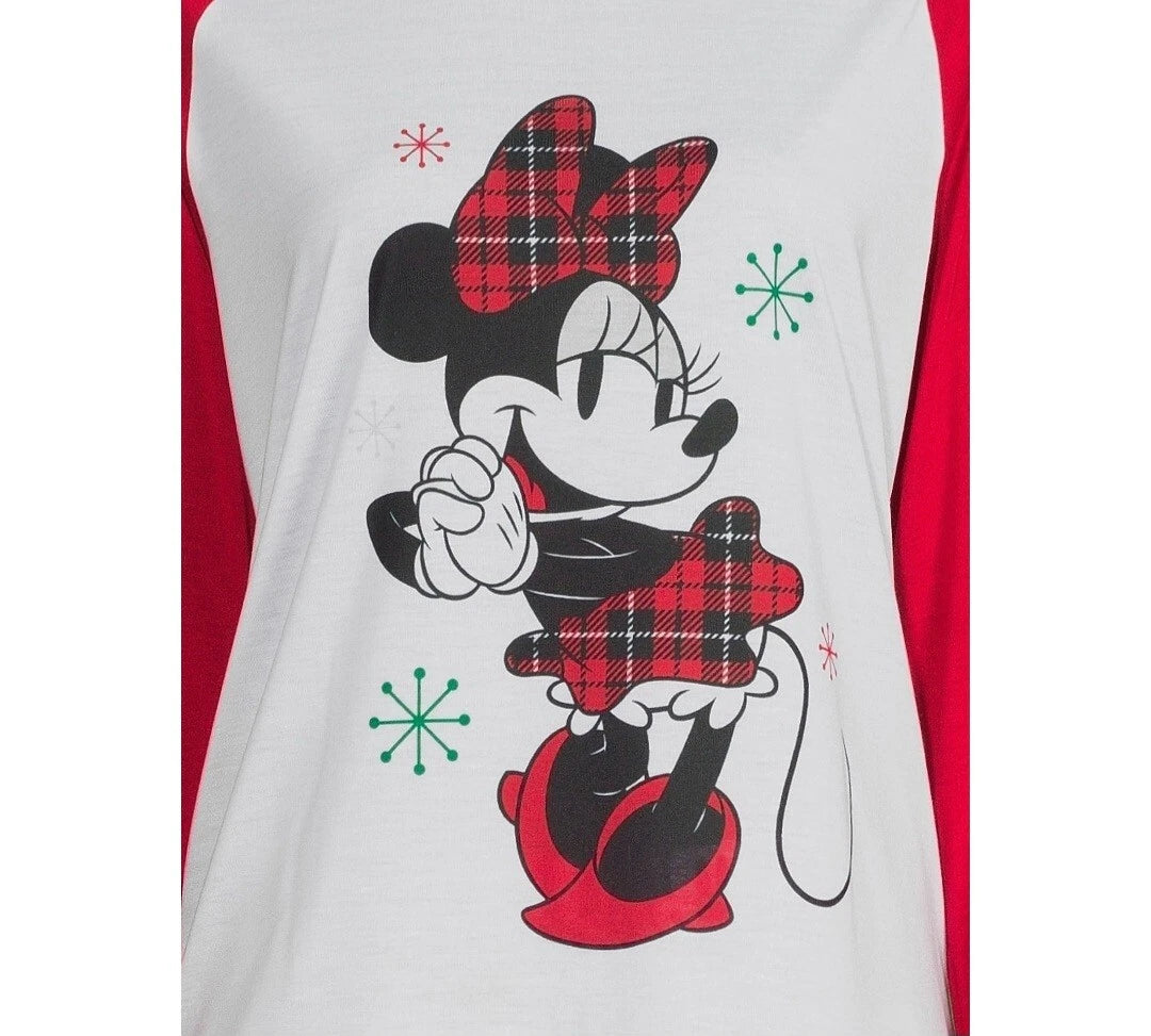 Disney Mickey Mouse & Minnie Mouse Matching Family Pajamas Set ( MoM ) XL
