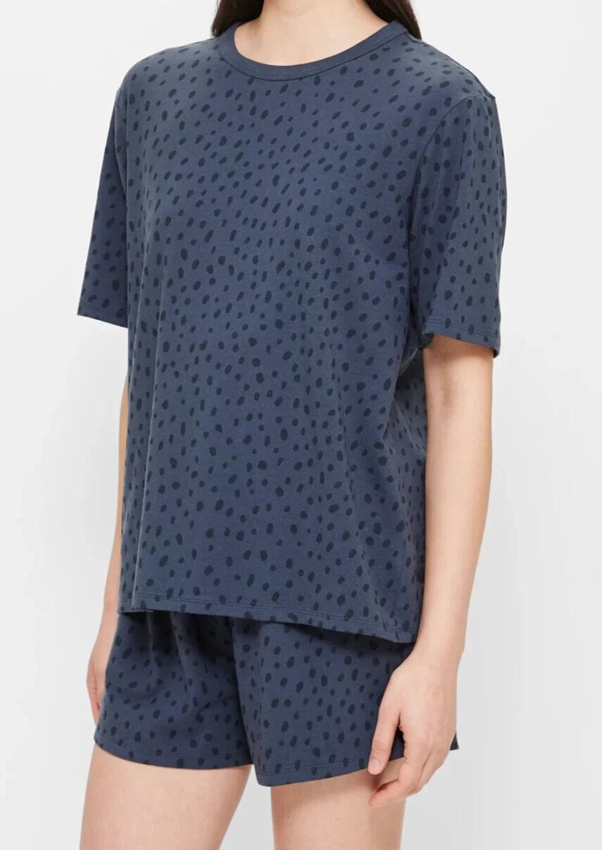LADIES size L / 14 Navy spot  Summer pyjamas Target  Large NEW 6751
