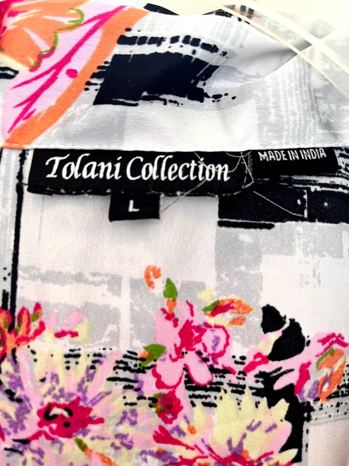 TOLANI COLLECTION Printed Pajama Set Women's Sleepwear - L