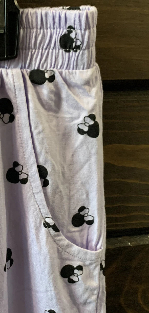 Disney Pajamas Set for women’s Purple Size L
