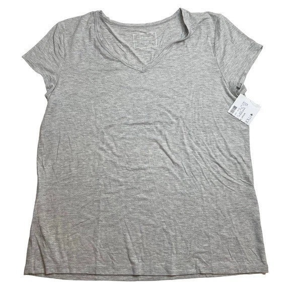 Charter Club Intimates V-Neck Pajama Shirts Bundle Grey & Deep Lagoon Teal Blue