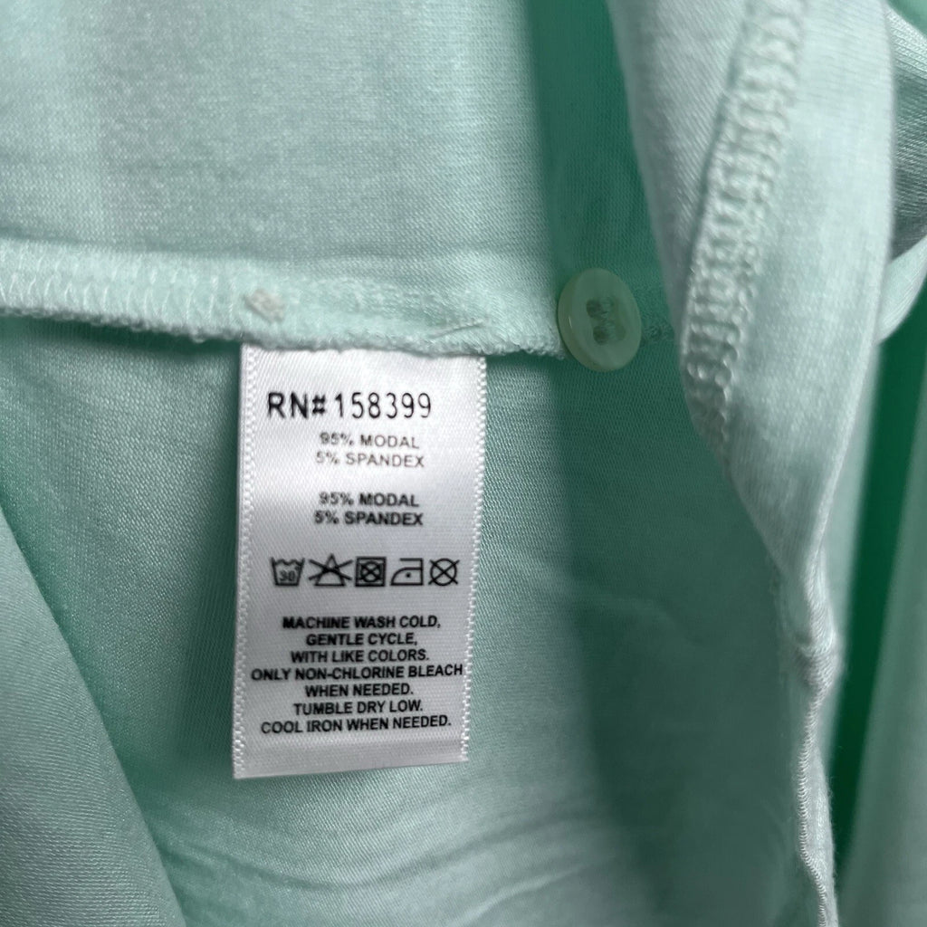 Hale Bob Sleeveless Modal Pajama Set Women's Small NWT In Green