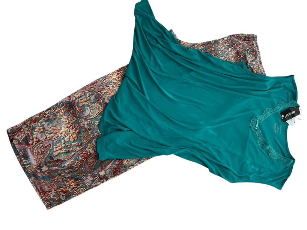 Paulienne women PJ - Size XL Teal Colour