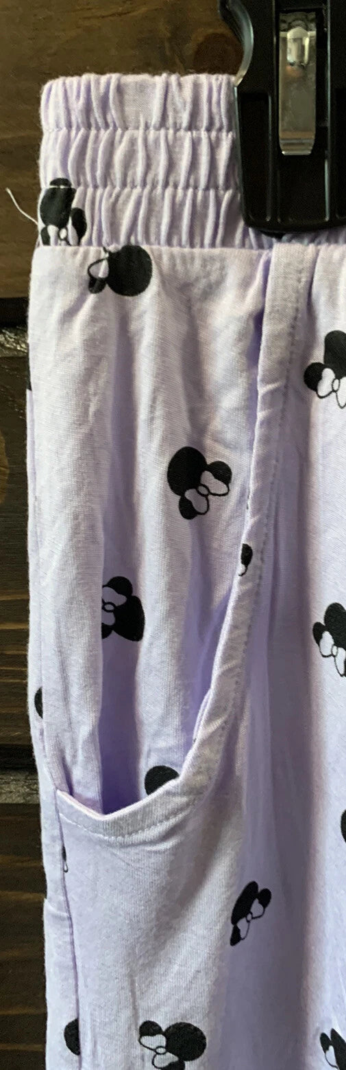 Disney Pajamas Set for women’s Purple Size L