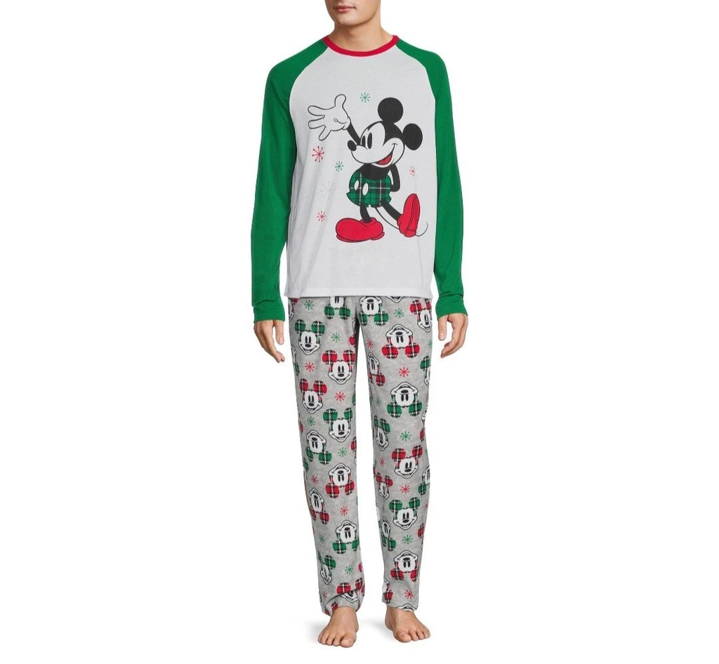 Disney Mickey Mouse & Minnie Mouse Matching Family Pajamas Set ( DAD ) XL