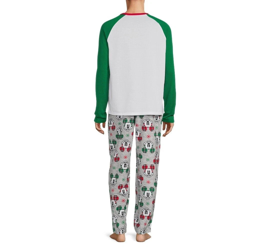 Disney Mickey Mouse & Minnie Mouse Matching Family Pajamas Set ( DAD ) XL