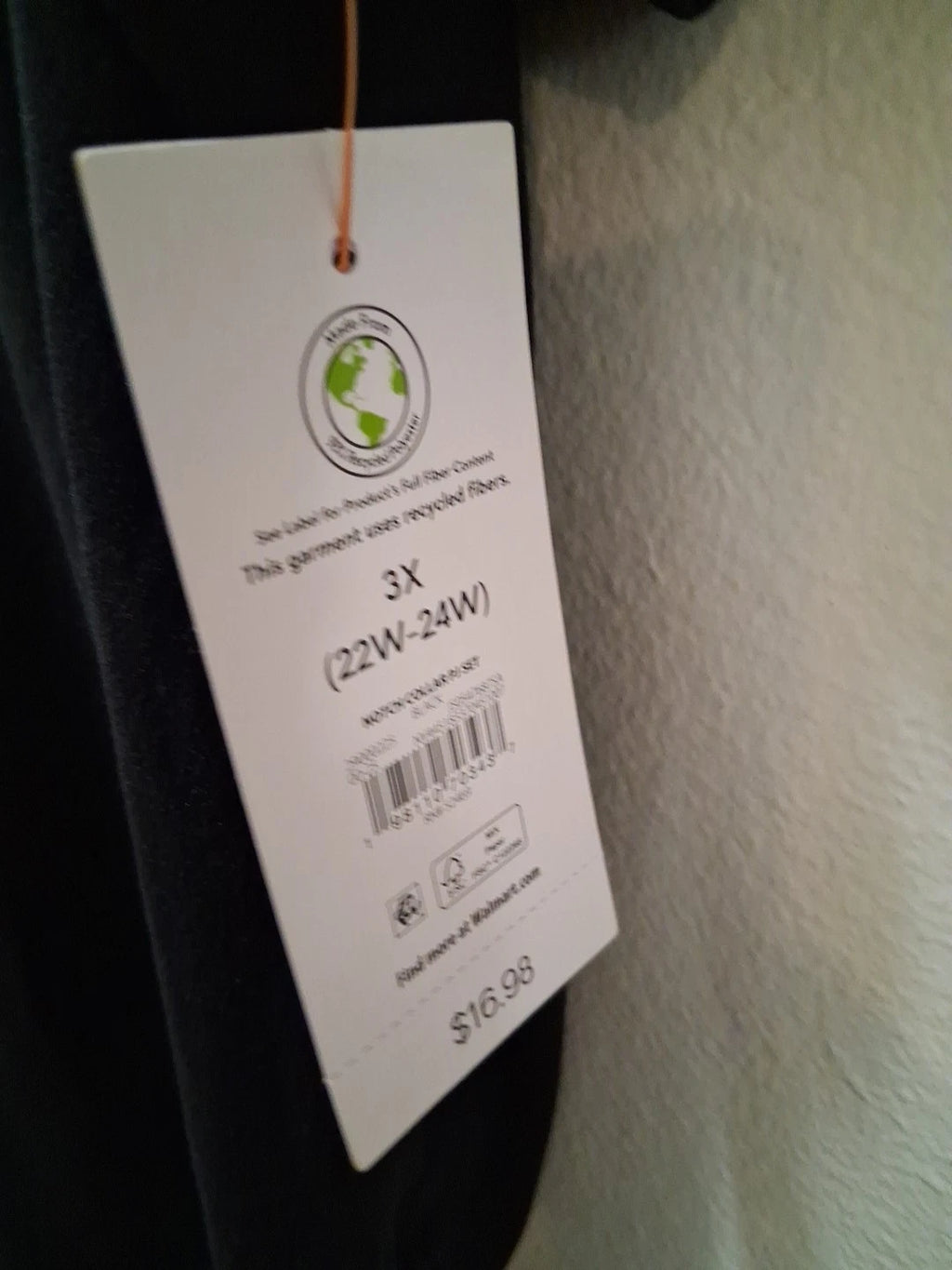 Womens Joyspun Size 3X 22W-24W 2pc Notch Collar PJ Set NWT