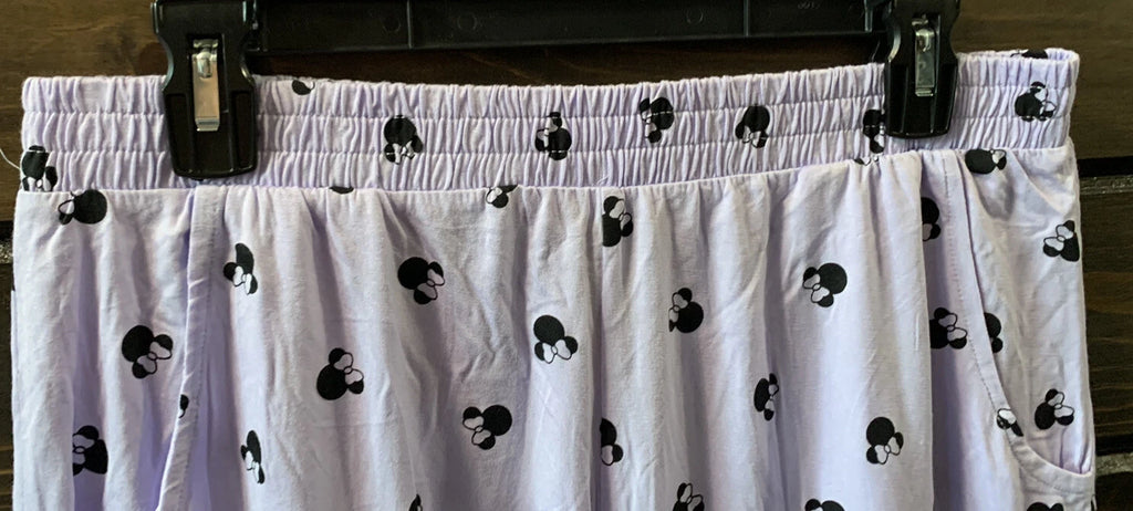 Disney Pajamas Set for women’s Purple Size L
