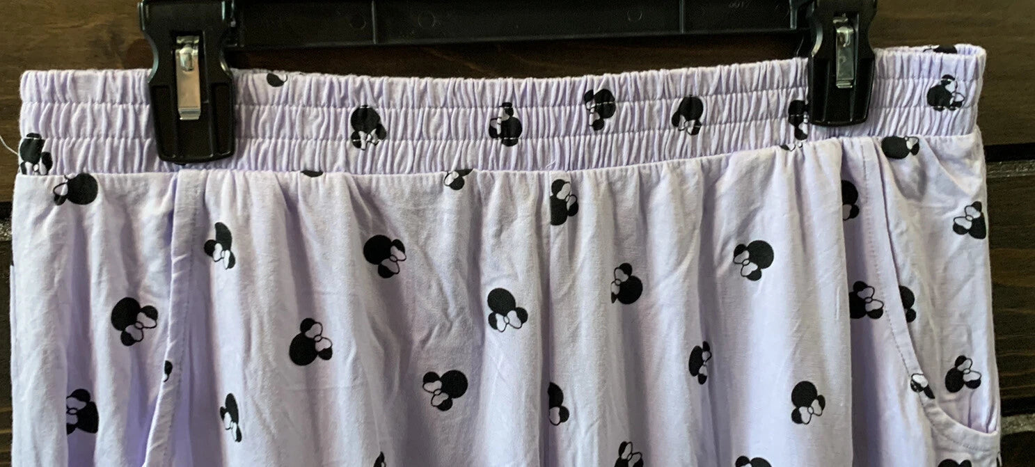 Disney Pajamas Set for women’s Purple Size L