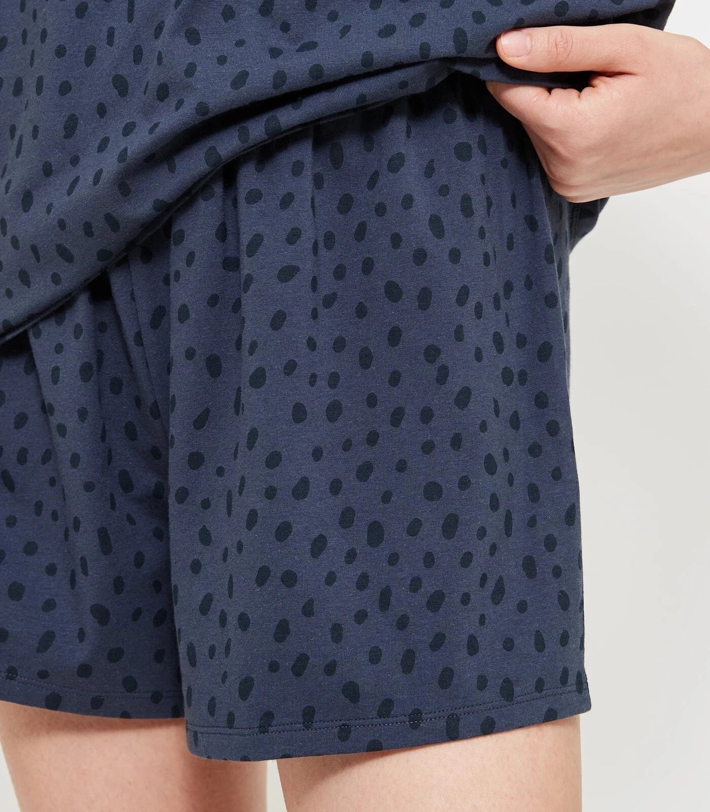 LADIES size L / 14 Navy spot  Summer pyjamas Target  Large NEW 6751