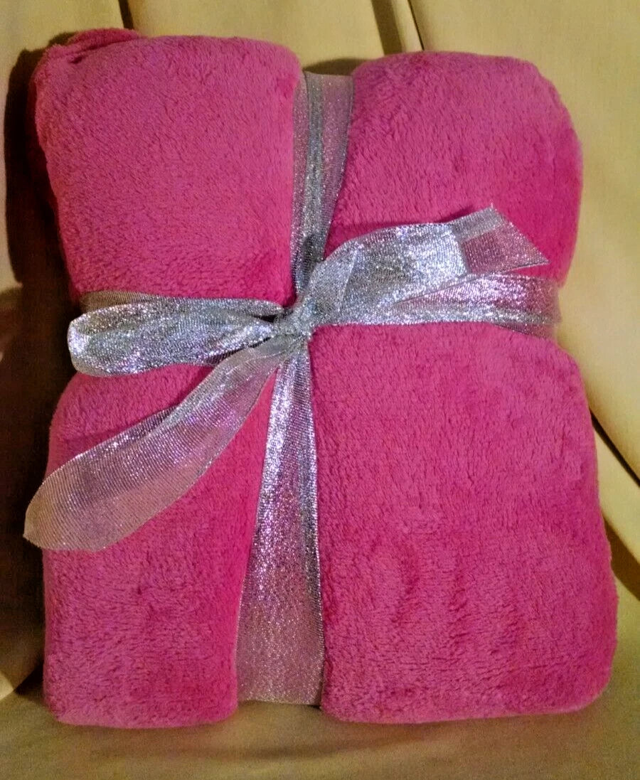 PAJAMA SET NEW PINK LAUNDRY PL LADIES 2 PC PLUSH PJ SIZE 2X ORG RIBBON GIFT SET.