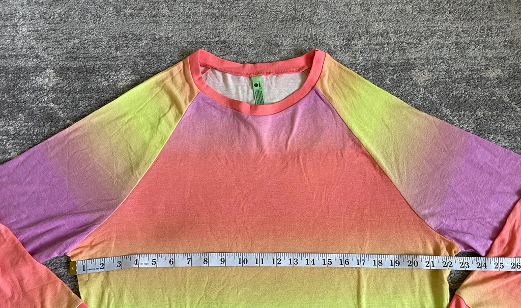 Honeydew Womens L Pajamas Tie Dye Multicolored Soft Lightweight New N3