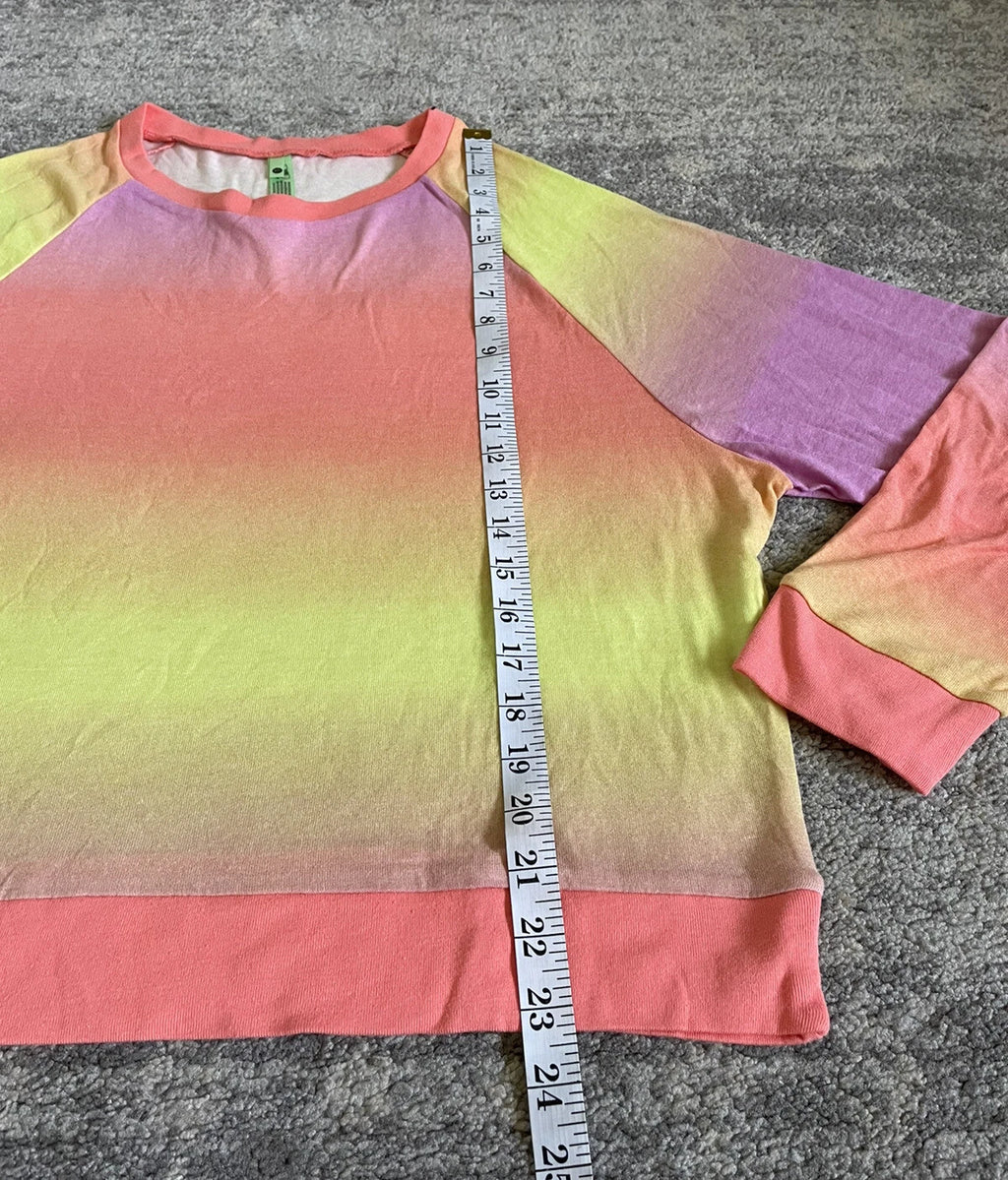 Honeydew Womens L Pajamas Tie Dye Multicolored Soft Lightweight New N3