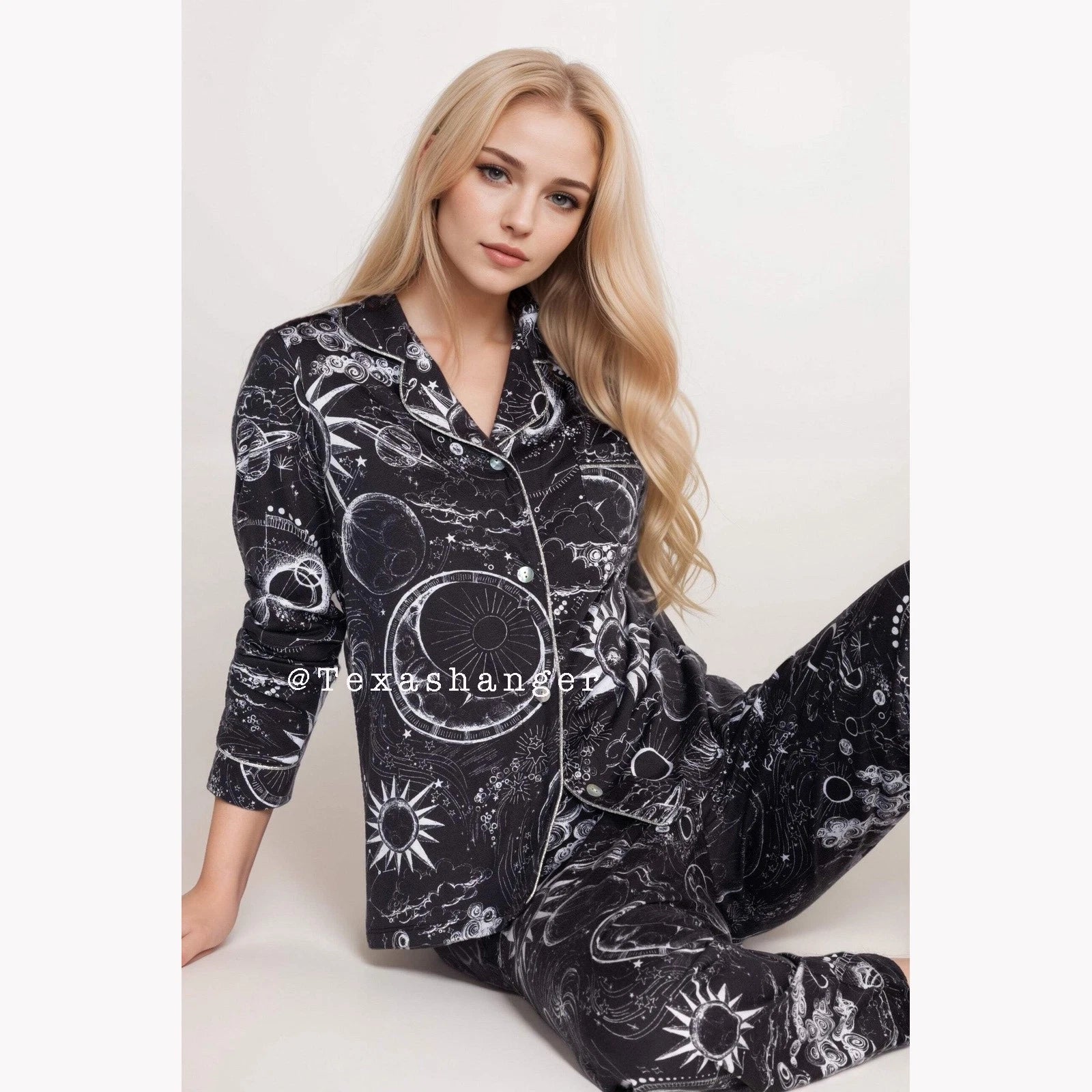NWT Johnny Was THE CARLY PJ SET XXL Mina