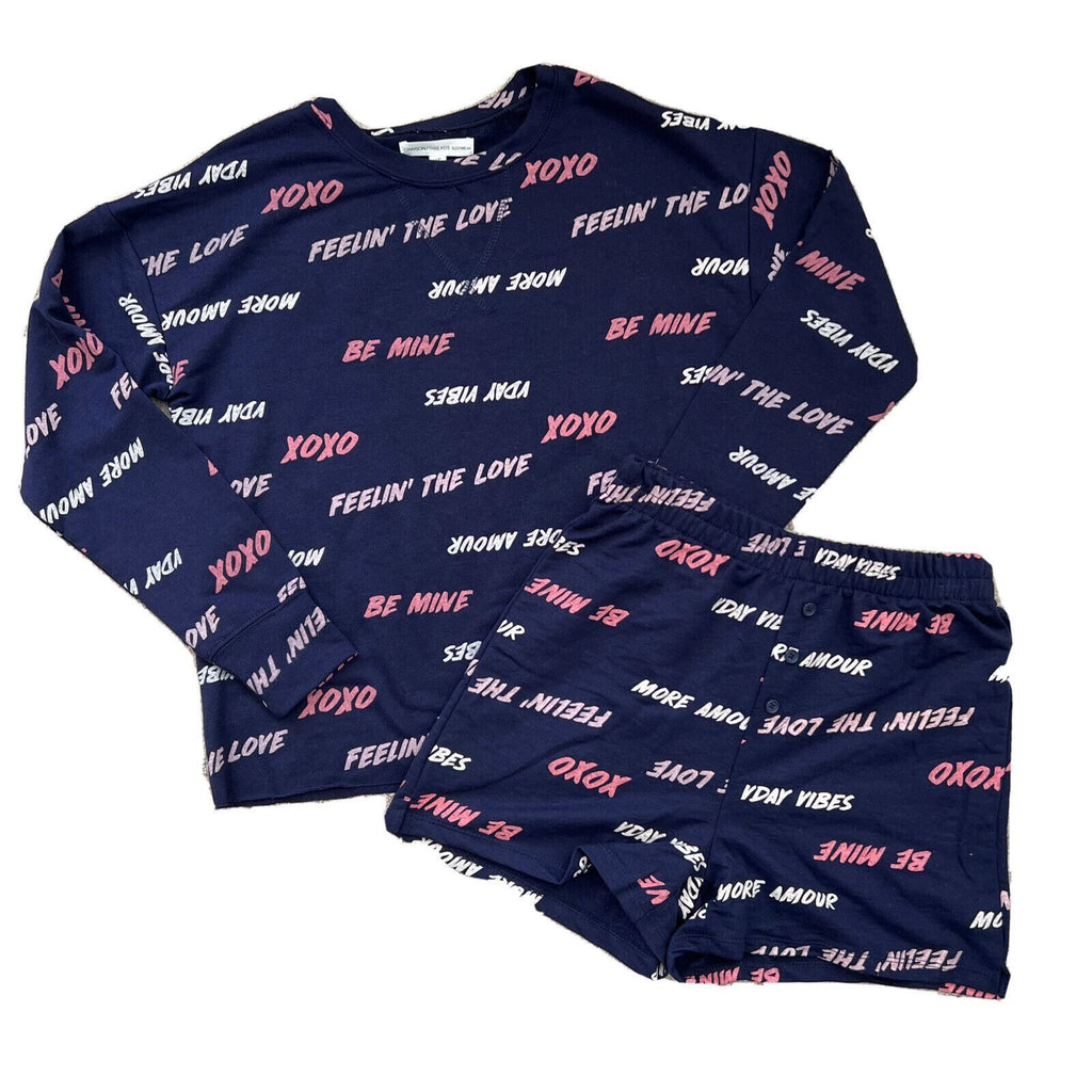 Grayson Threads Women's Pajama Set Blue Size XS