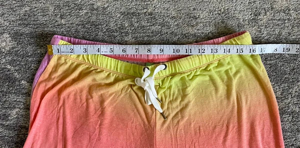 Honeydew Womens L Pajamas Tie Dye Multicolored Soft Lightweight New N3