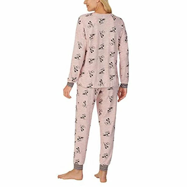 NWT Disney Minnie Cozy Ladies' 2-piece Set Pink Size S