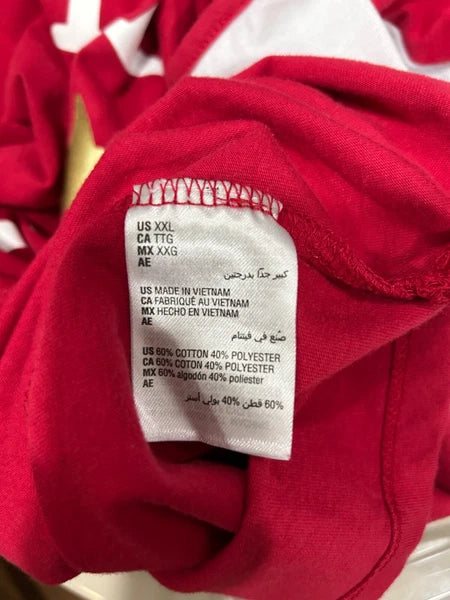 Macy's Womens Size XXL Ornament Print Family Pajama Set Red White Ho Ho