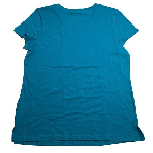 Charter Club Intimates V-Neck Pajama Shirts Bundle Grey & Deep Lagoon Teal Blue