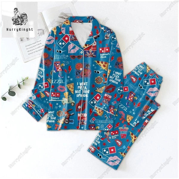 Domino Pizza Pajamas Set, Domino Pizza Pajama Set Women, Domino Pizza Pajamas Ch