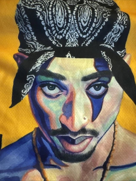 2Pac Jersey Style Sleep Set XXS