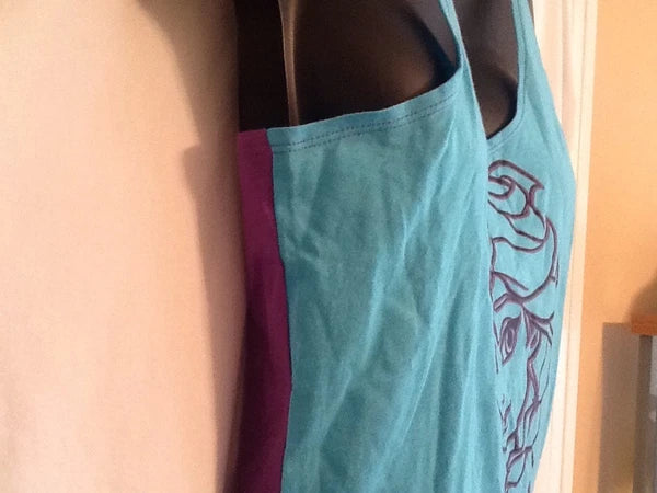 NWT Medium Disney 100% Cotton FROZEN ELSA 2 Piece Sleewear PJ Pajama Tank Short