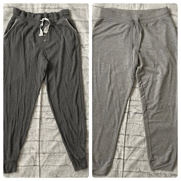 Secret treasures/Jenni women S 2 bundle pajama pants grey
