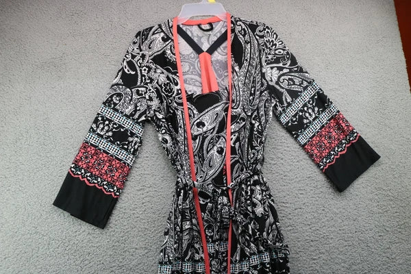 Women's ND Intimates Pajama Gown & Robe Set-Size S/M