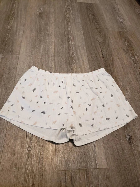 Flora Pajama Set Off-white Large