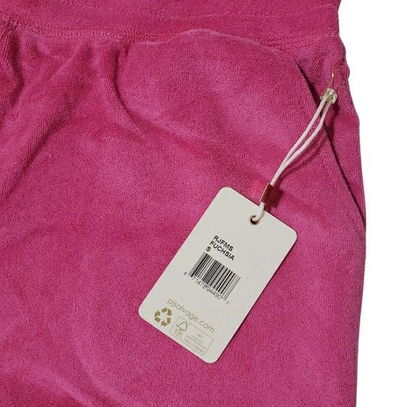 PJ Salvage Pajama Shorts Small Fuschia Pink Pull On Pockets Loungewear NWT 💕
