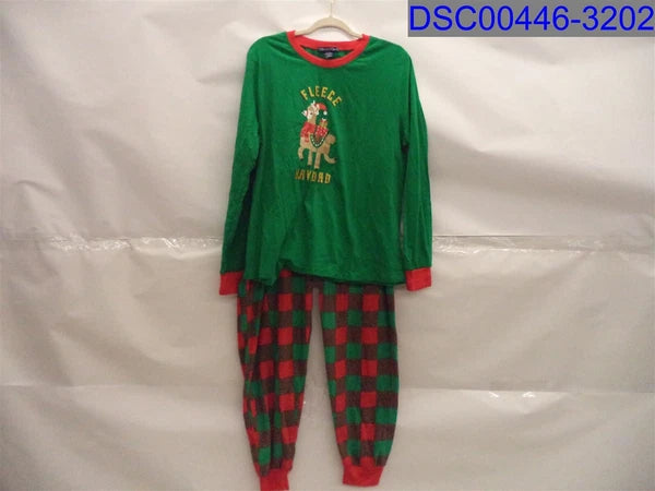 Sleepy Nites, Women's Multicolor PJ Set, Size=XL