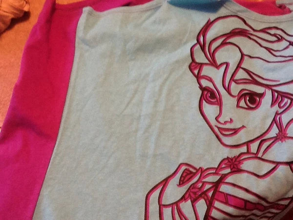 NWT Medium Disney 100% Cotton FROZEN ELSA 2 Piece Sleewear PJ Pajama Tank Short