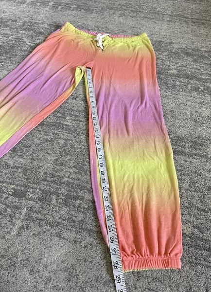 Honeydew Womens L Pajamas Tie Dye Multicolored Soft Lightweight New N3