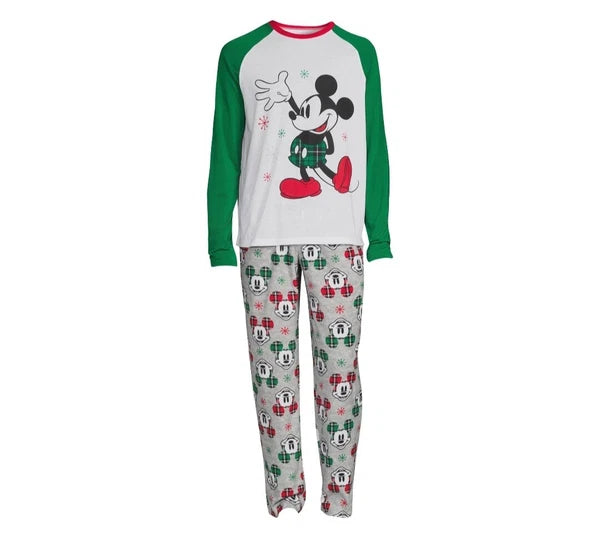 Disney Mickey Mouse & Minnie Mouse Matching Family Pajamas Set ( DAD ) XL