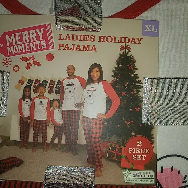 Merry Moments Ladies Holiday Pajamas size XL