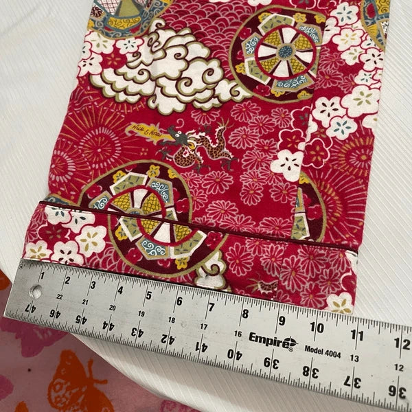 Nick & Nora Red Boho Chic Pajamas 2 Pc Set Plus Size XXL