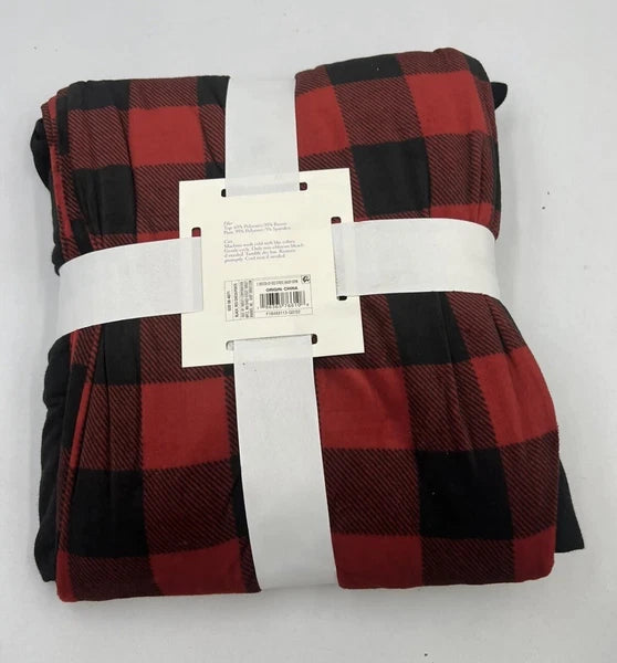 NWT Red & Black Buffalo Plaid Pajamas Set, Size XL