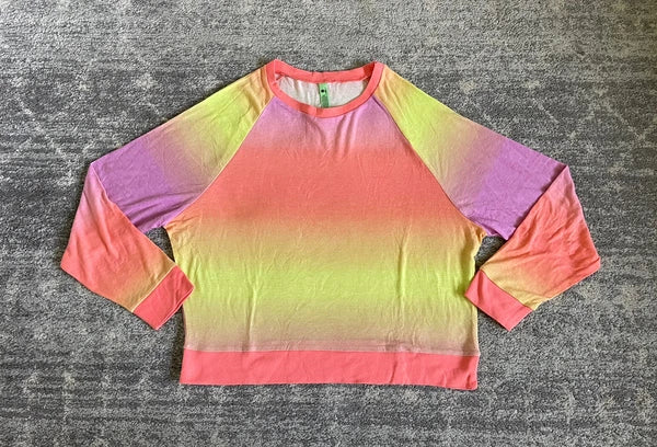 Honeydew Womens L Pajamas Tie Dye Multicolored Soft Lightweight New N3